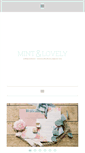 Mobile Screenshot of mintandlovely.com